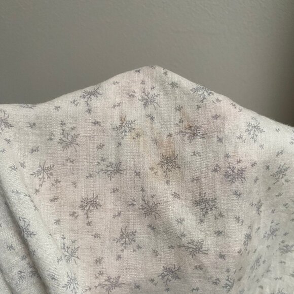 Doen Lovisa Nightgown Small Floral Smocked Neck Midi - Picture 9 of 9